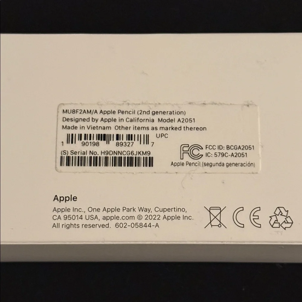 Apple Pencil (2nd generation)